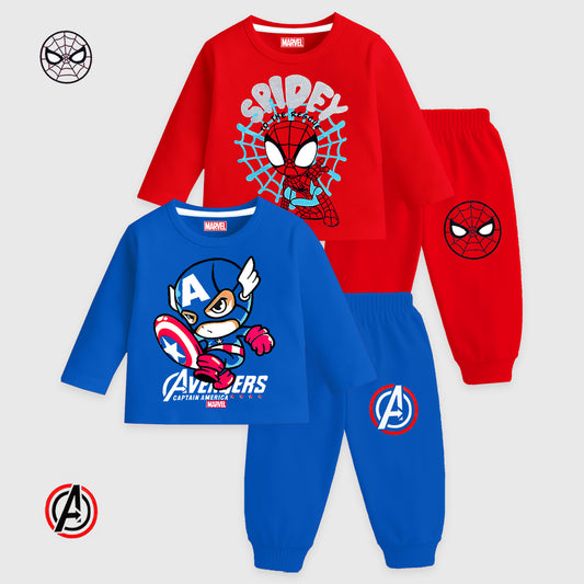 KUCHIPOO © Marvel Boys T-Shirts and Pyjamas Set