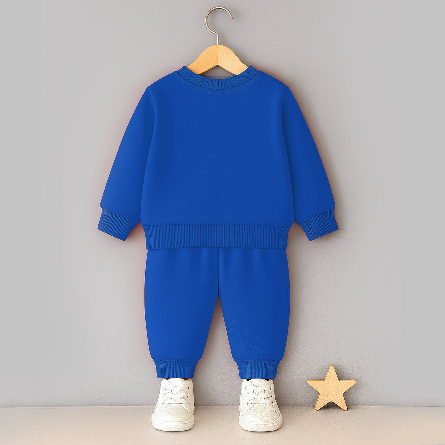 Kuchipoo © Marvel Boys Sweatshirt and Jogger Set | Captain America Cartoon Printed Co-Ord Set