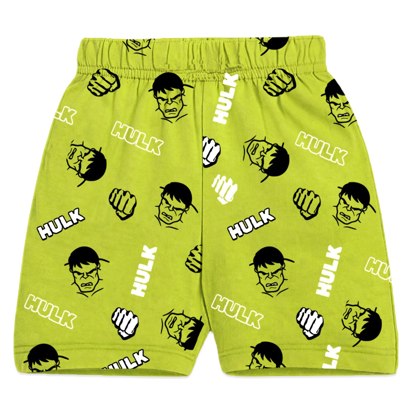 Kuchipoo © Marvel Boys Printed Cotton Shorts | Superheroes | Iron Man | Spider-Man | Hulk | Thor | Captain America | Pack of 5