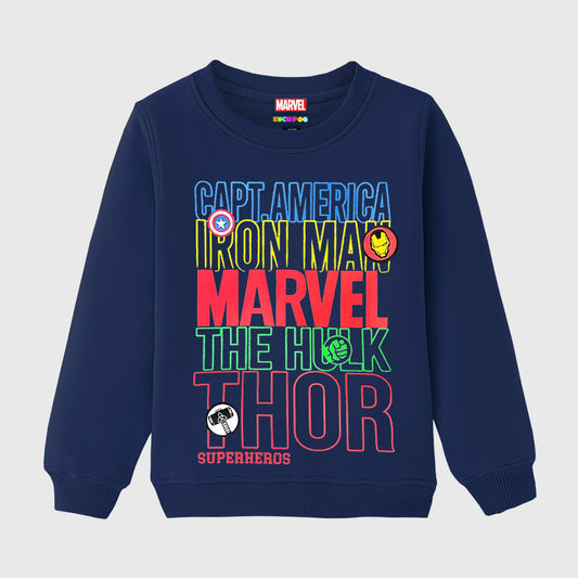 Kuchipoo © Marvel Boys Regular Fit Winterwear Sweatshirt