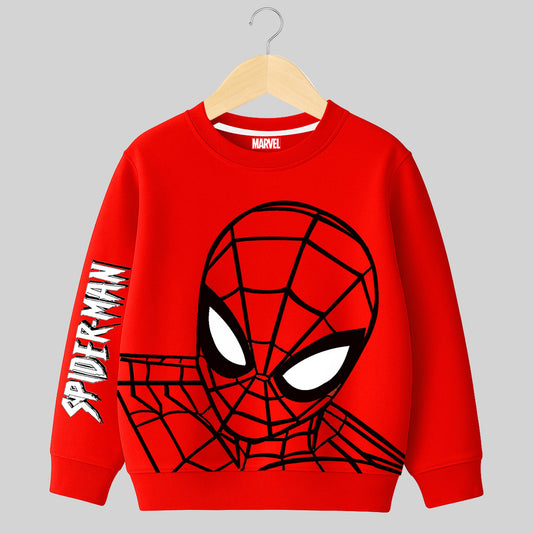 Kuchipoo Â© Marvel Boys Spiderman Winterwear Sweatshirt