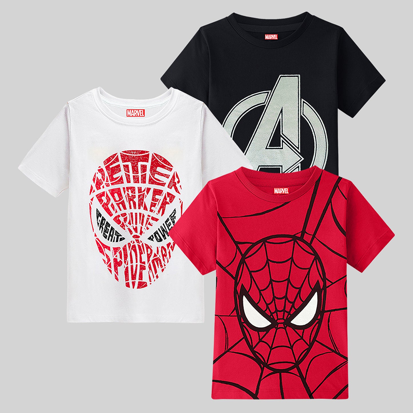 KUCHIPOO © MARVEL BOYS HALF SLEEVES T-SHIRTS