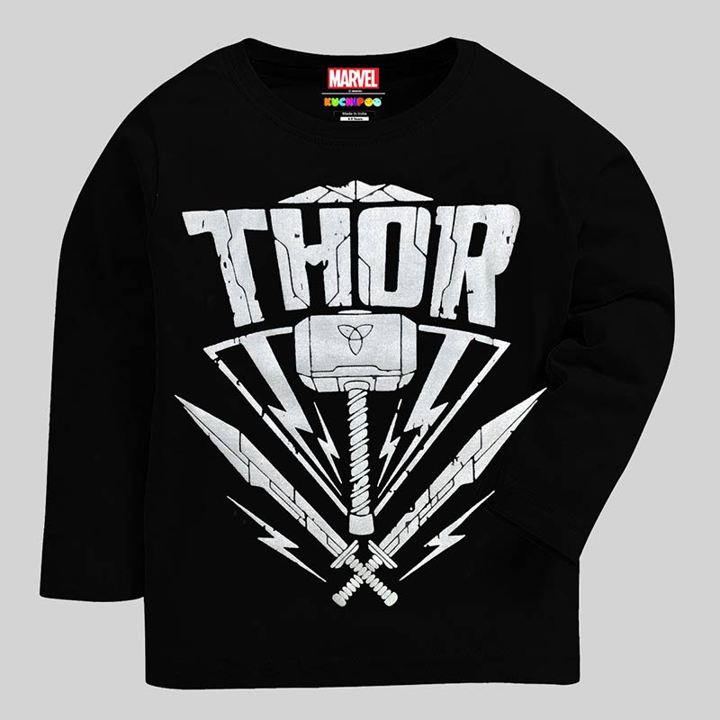 KUCHIPOO © MARVEL BOYS FULL SLEEVES T-SHIRTS