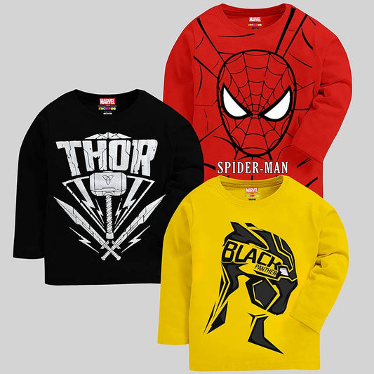 KUCHIPOO © MARVEL BOYS FULL SLEEVES T-SHIRTS