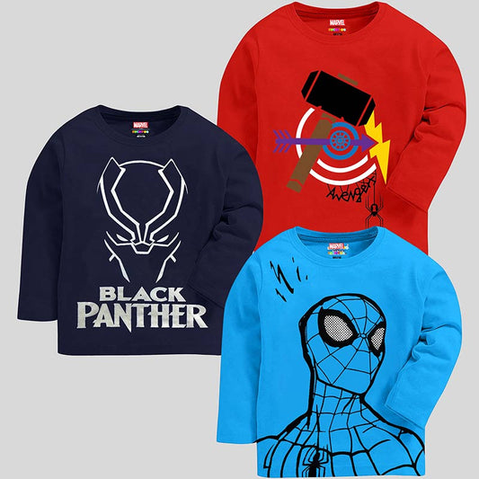 KUCHIPOO © MARVEL BOYS FULL SLEEVES T-SHIRTS