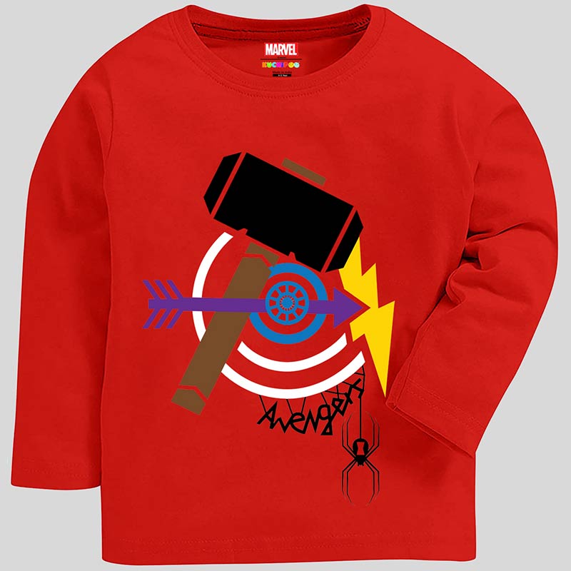 KUCHIPOO © MARVEL BOYS FULL SLEEVES T-SHIRTS