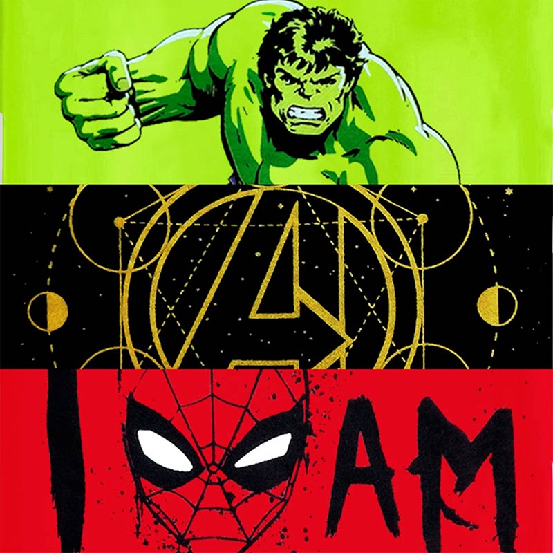 KUCHIPOO © MARVEL BOYS HALF SLEEVES T-SHIRTS