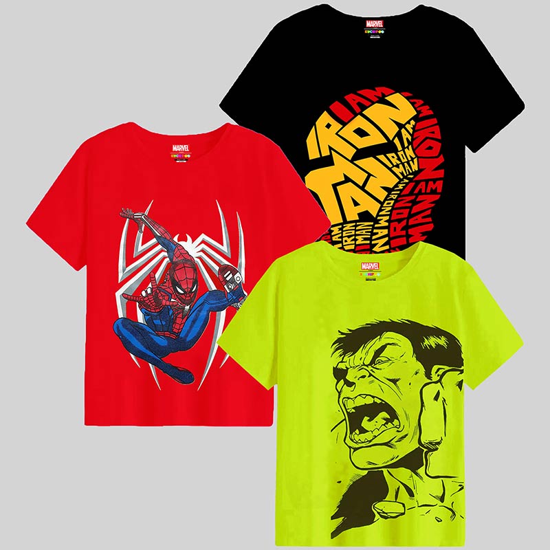 KUCHIPOO © MARVEL BOYS HALF SLEEVES T-SHIRTS