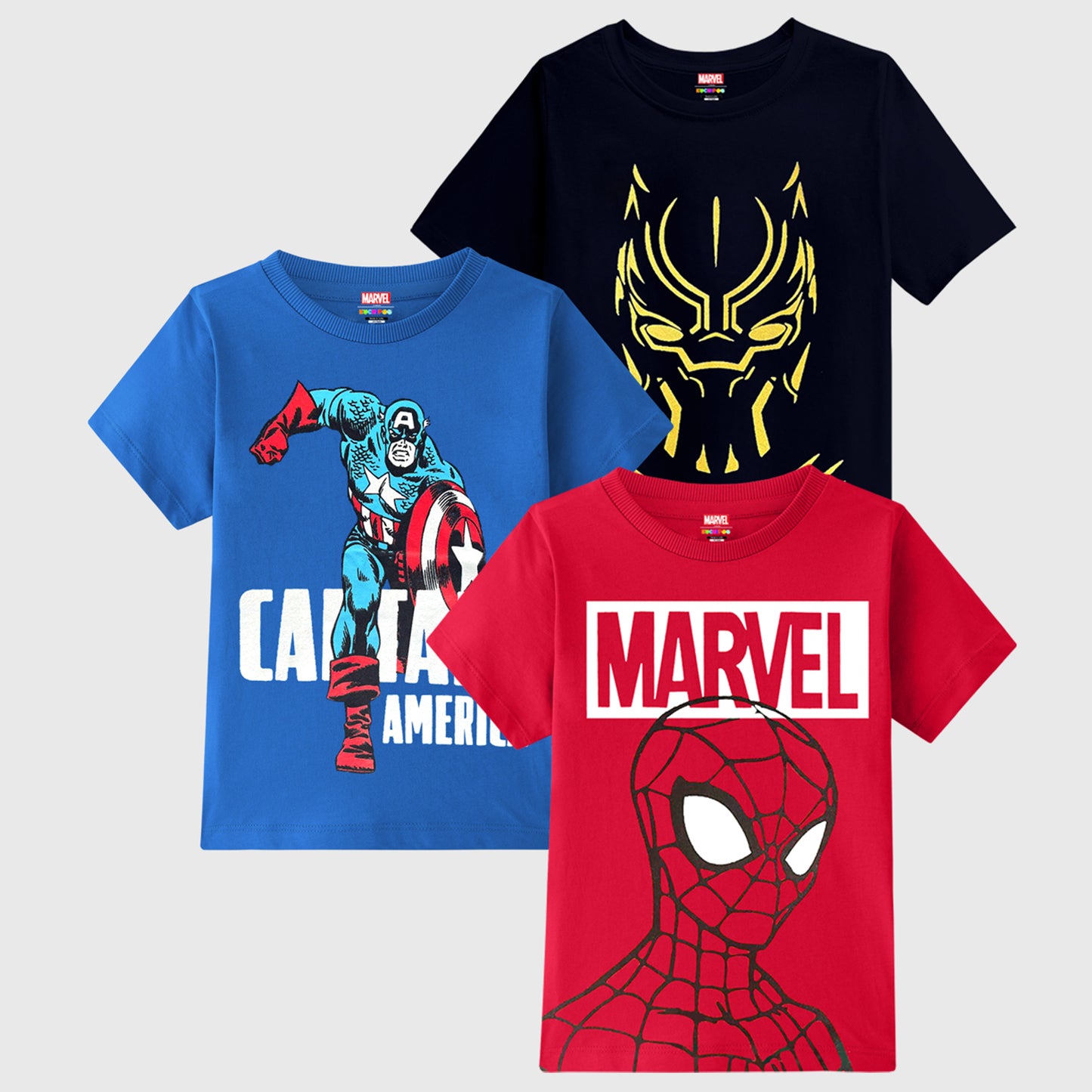 KUCHIPOO © MARVEL BOYS HALF SLEEVES T-SHIRTS