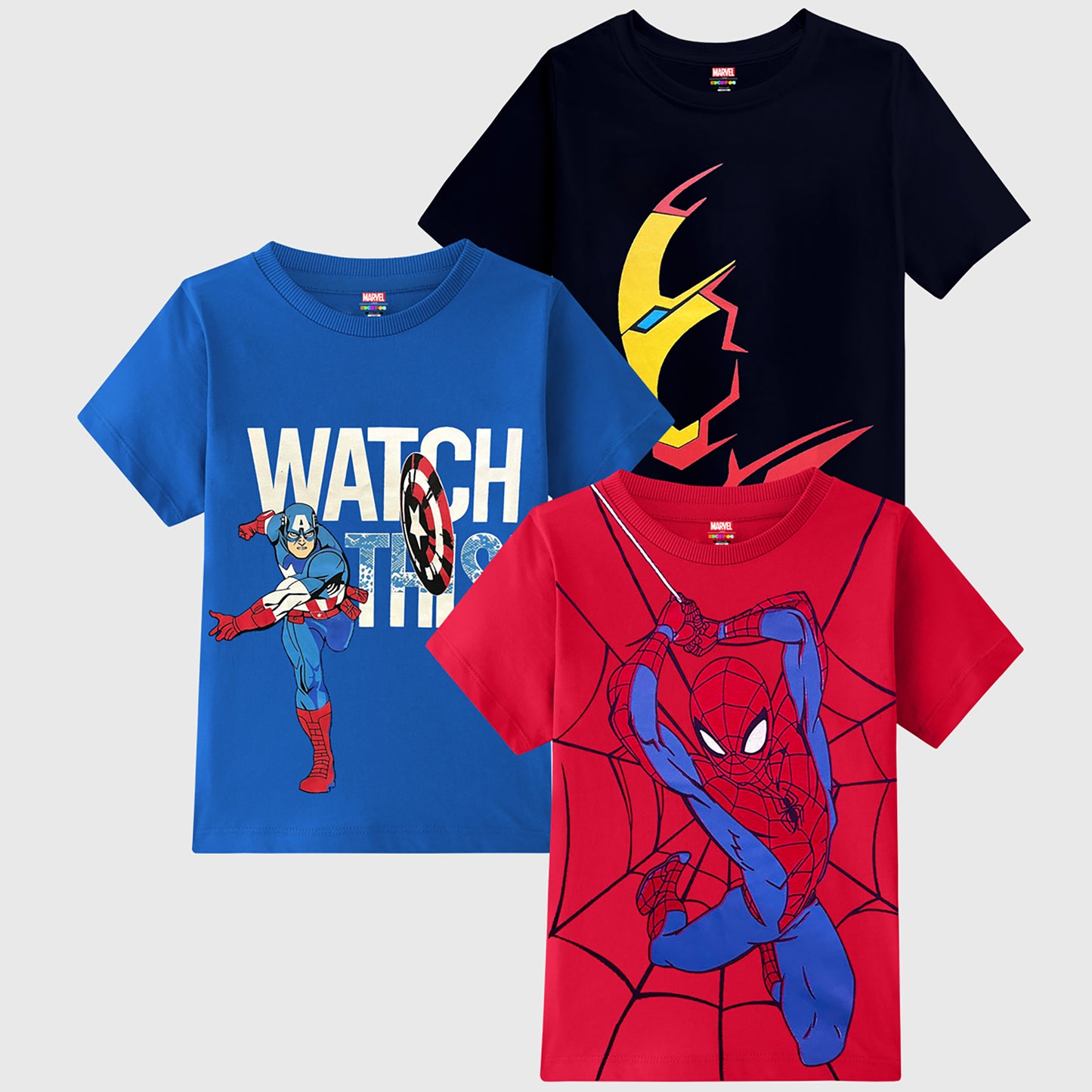 KUCHIPOO © MARVEL BOYS HALF SLEEVES T-SHIRTS