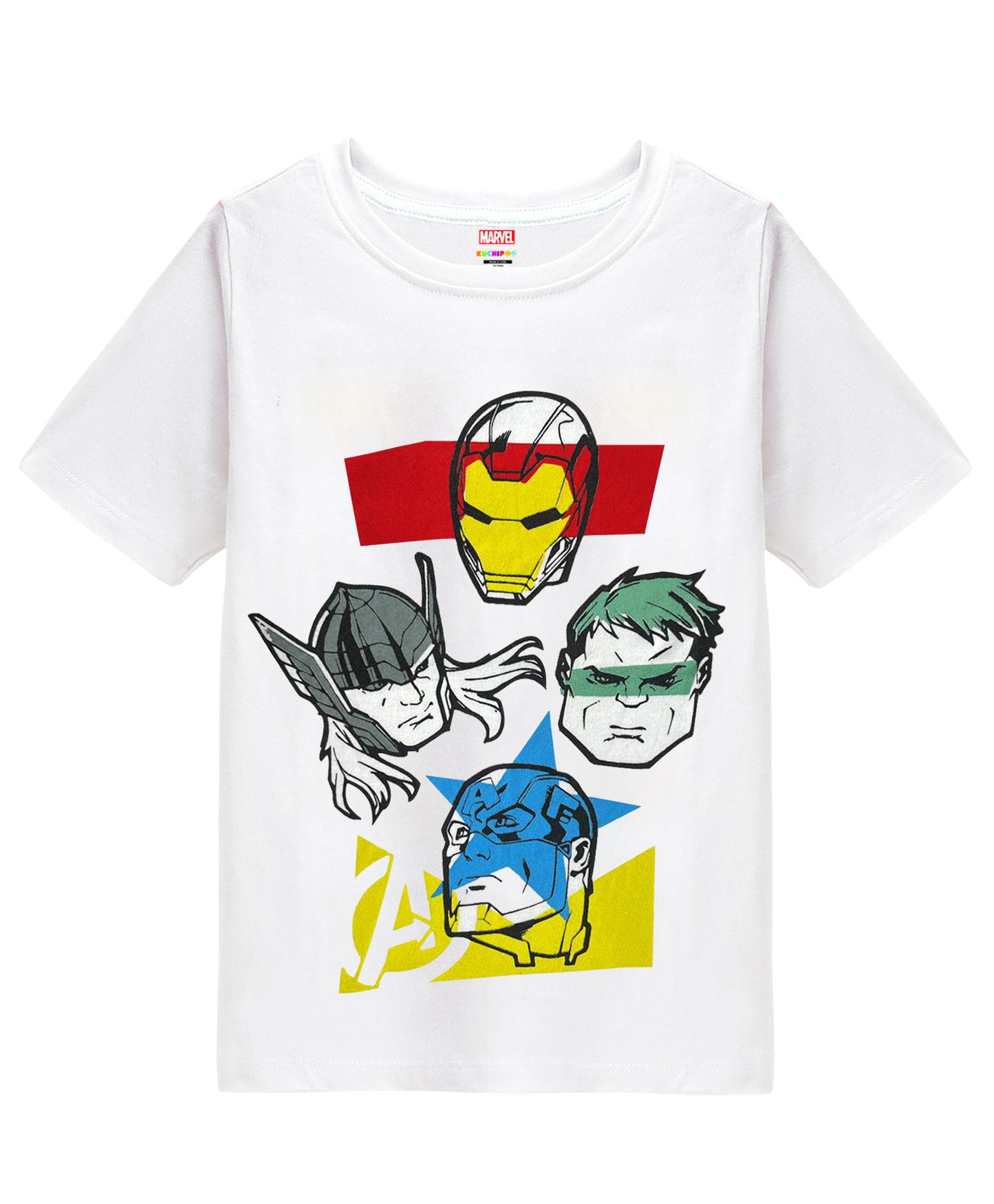 KUCHIPOO © MARVEL BOYS HALF SLEEVES T-SHIRTS