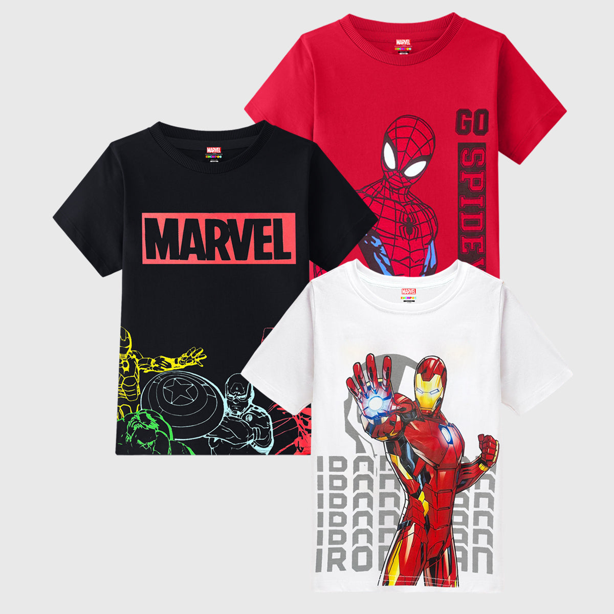 KUCHIPOO © MARVEL BOYS HALF SLEEVES T-SHIRTS