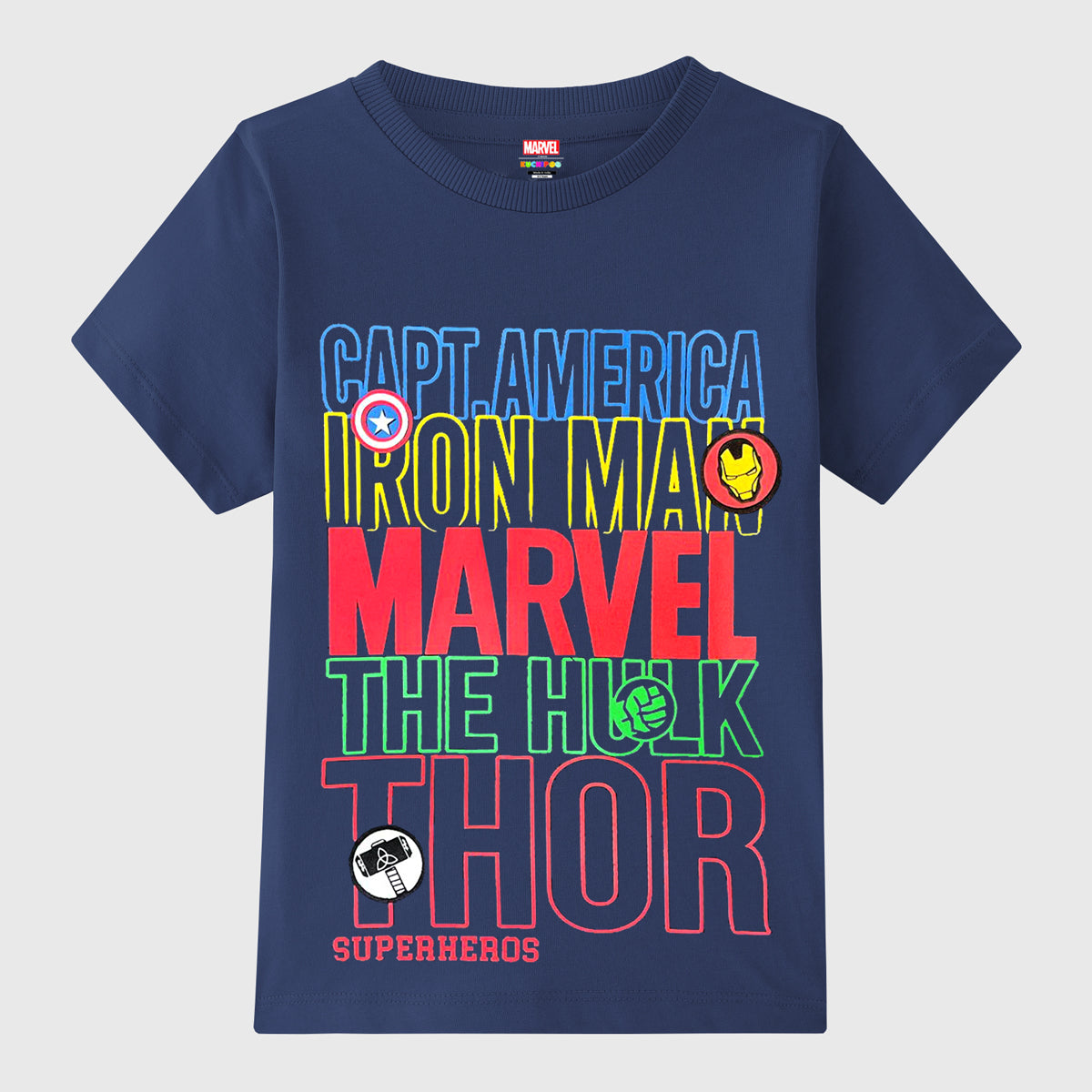 KUCHIPOO © MARVEL BOYS HALF SLEEVES T-SHIRTS