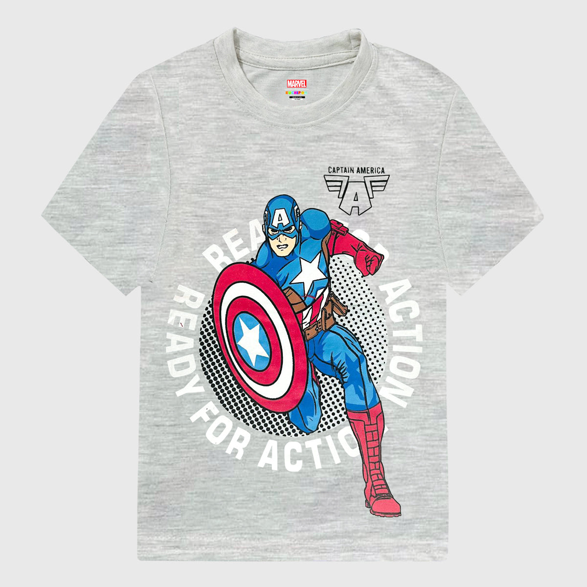 KUCHIPOO © MARVEL BOYS HALF SLEEVES T-SHIRTS