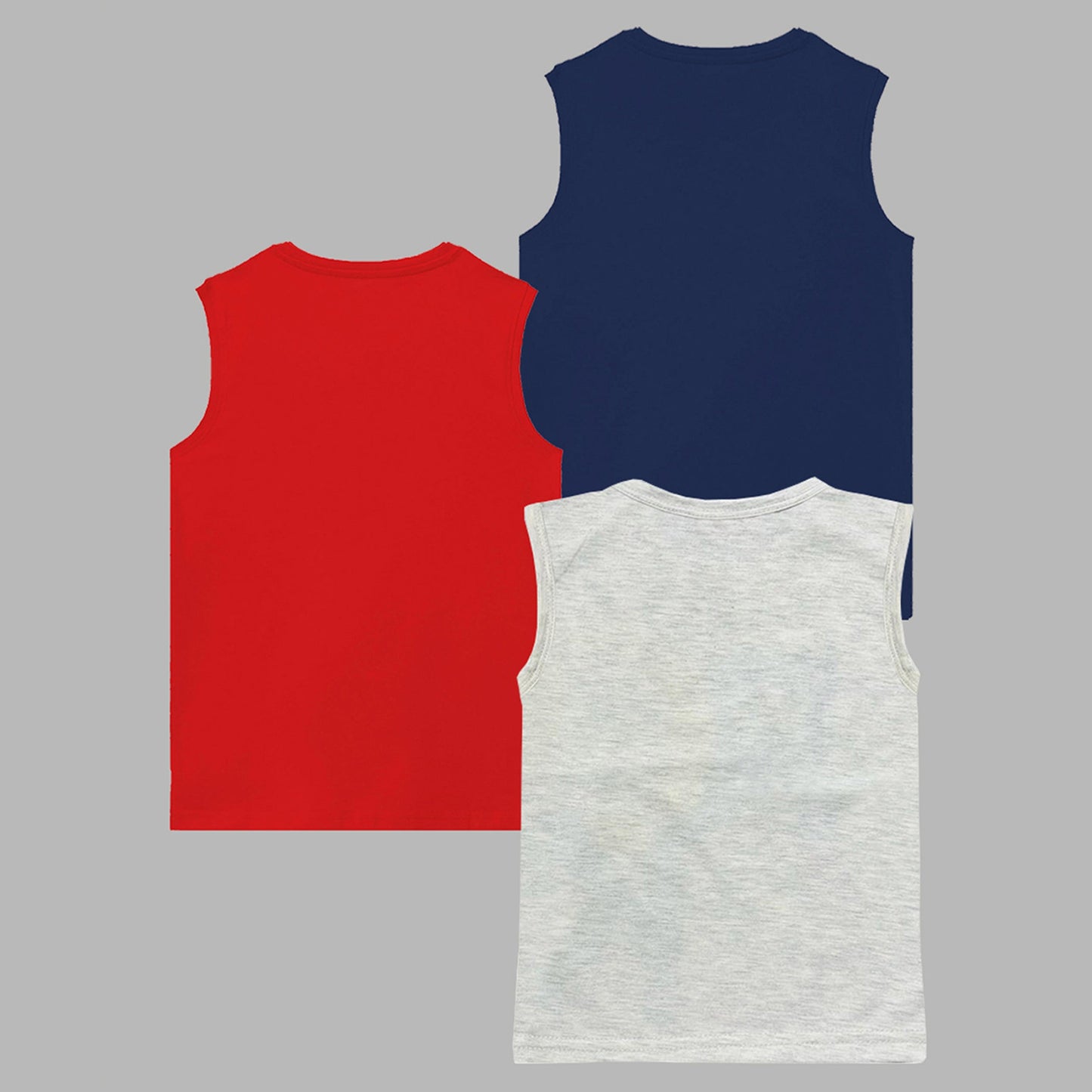 KUCHIPOO Â© MARVEL BOYS  SLEEVELESS T-SHIRTS