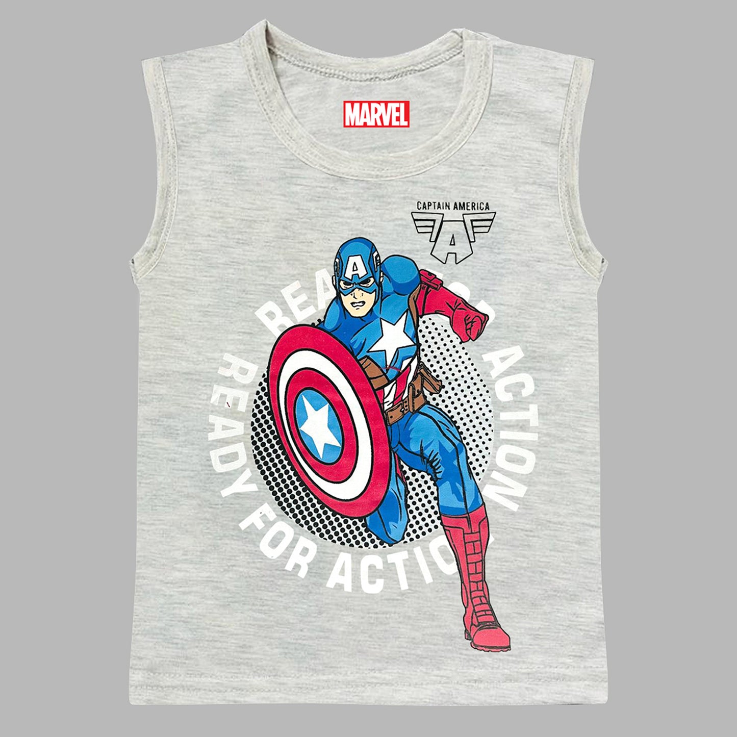 KUCHIPOO © MARVEL BOYS  SLEEVELESS T-SHIRTS