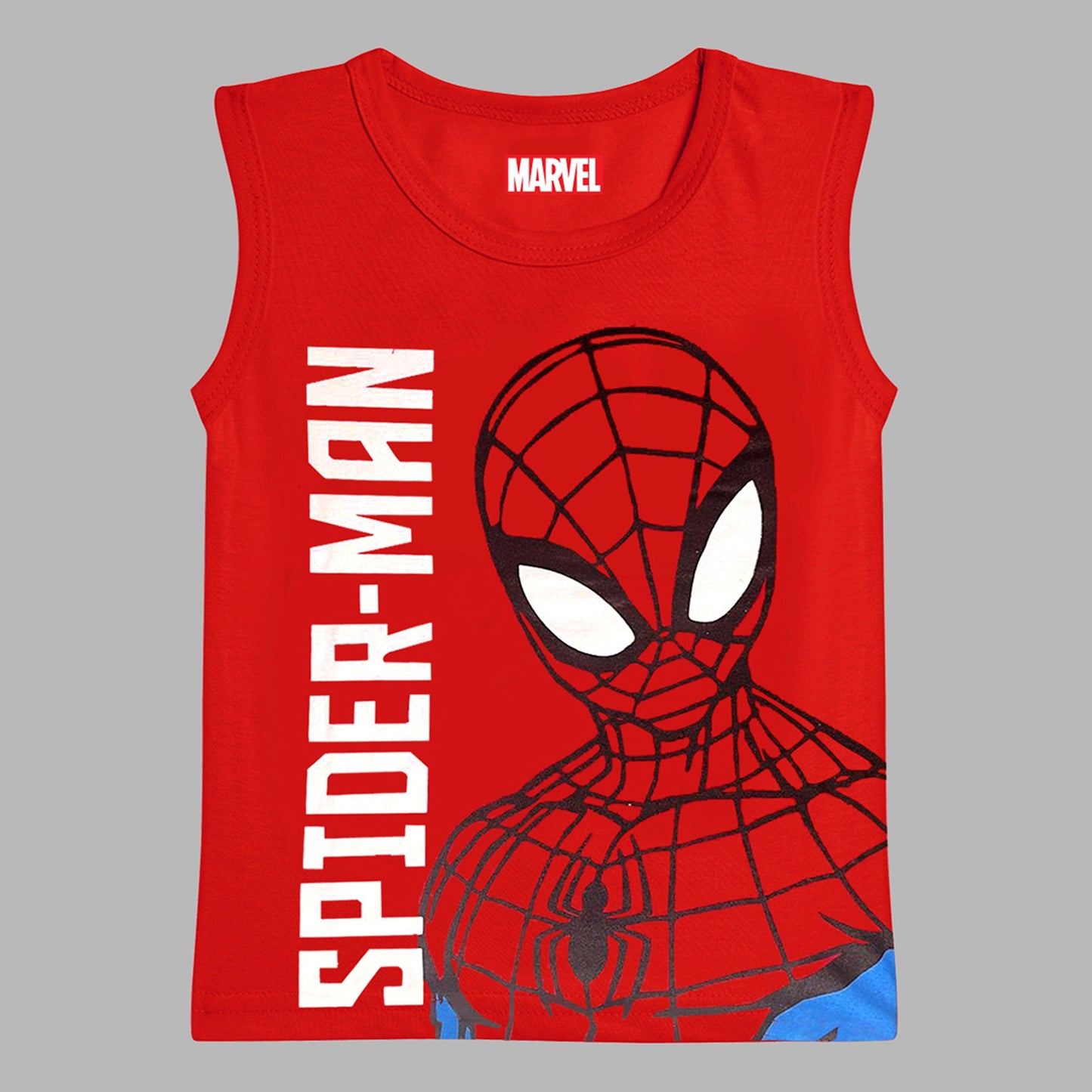 KUCHIPOO Â© MARVEL BOYS  SLEEVELESS T-SHIRTS