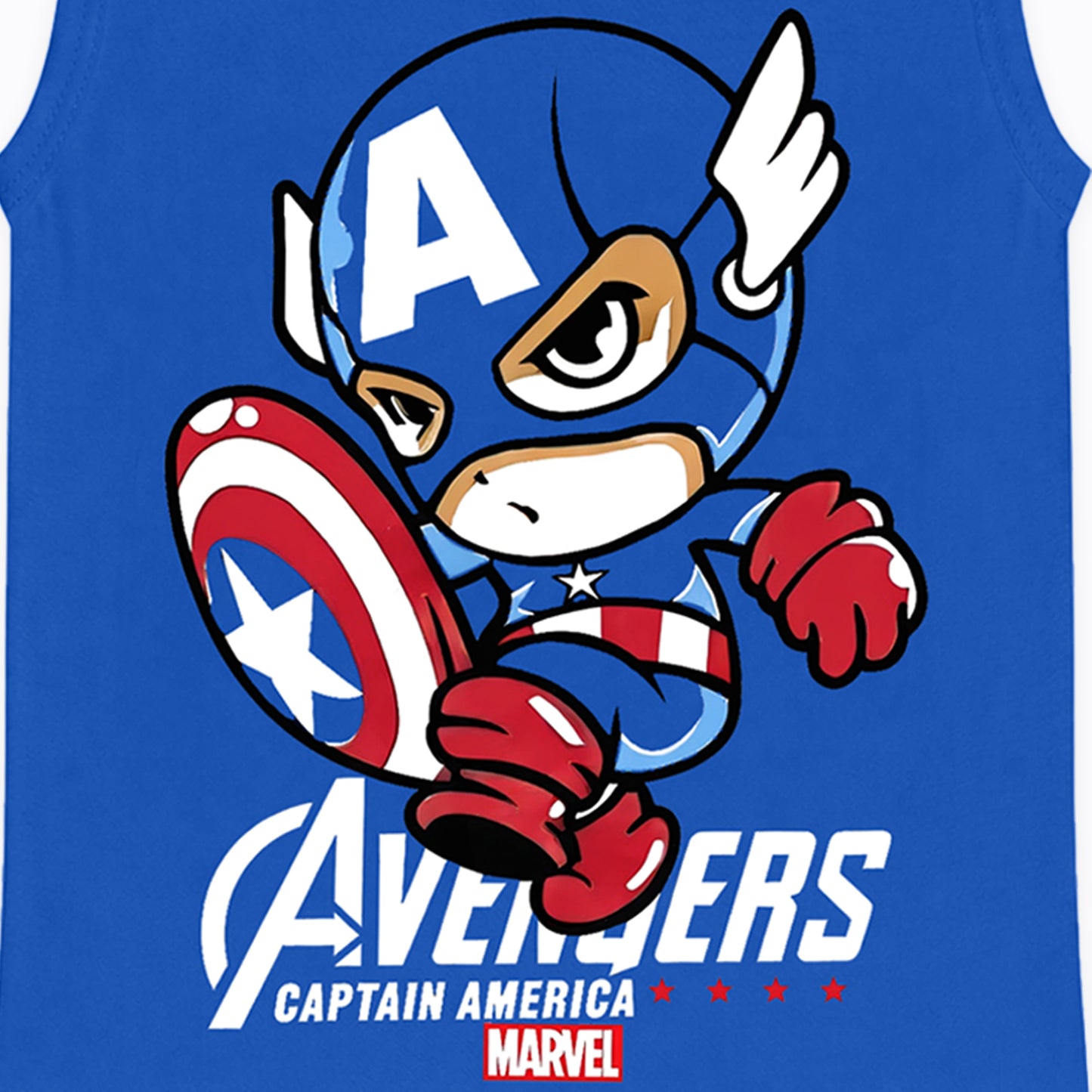 Kuchipoo © Marvel Boys Sleeveless Cotton T-Shirts - Pack of 3