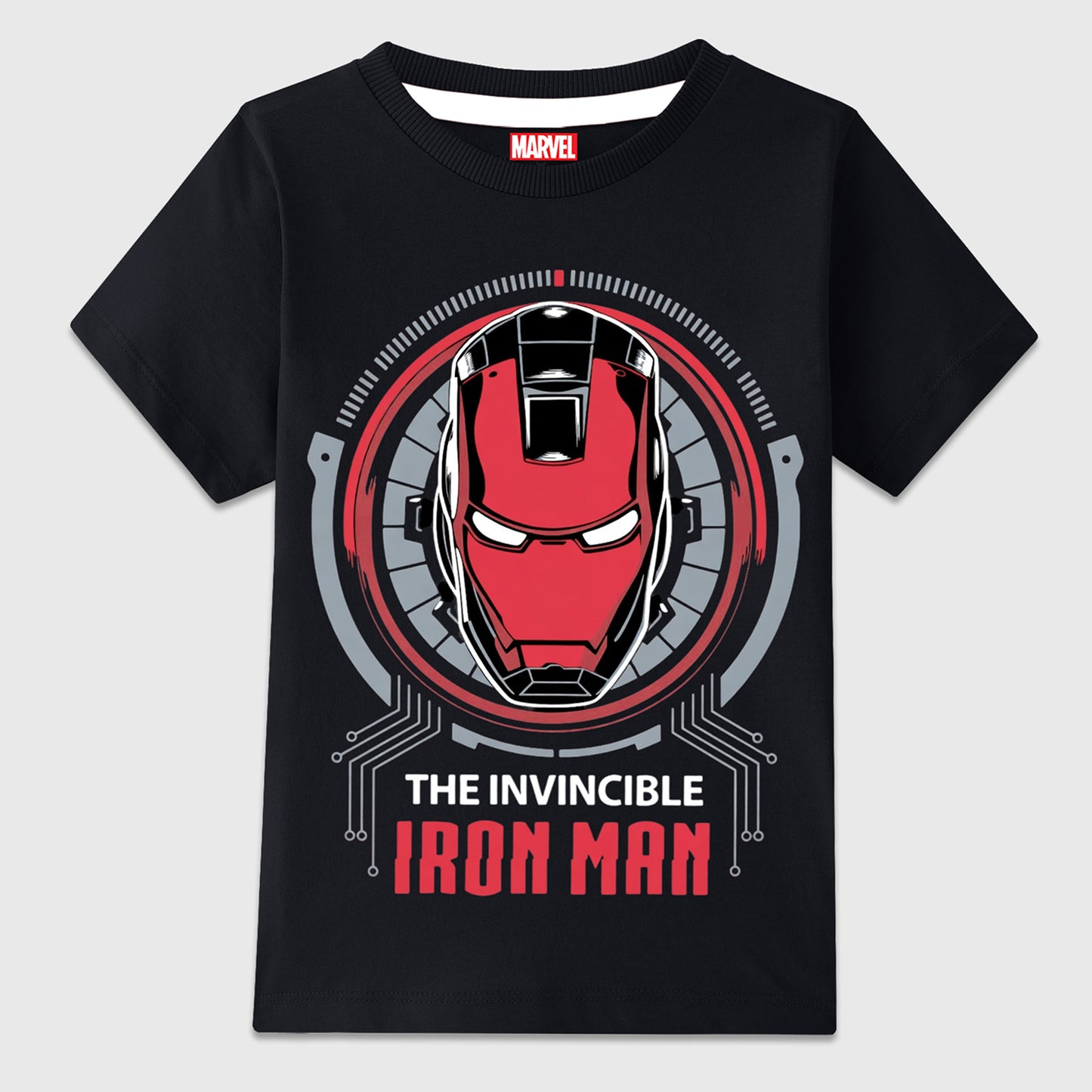 Kuchipoo © Marvel Boys Avengers & Spider-Man Printed Cotton T-Shirt Combo | Superheroes Graphic Cotton Tees | Casual Summer Wear | Pack of 3