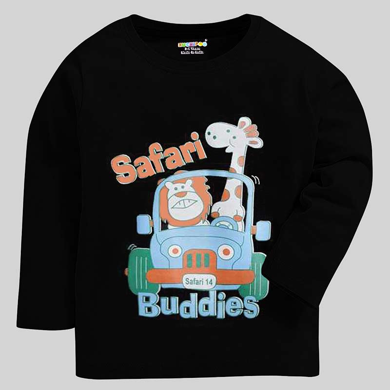 KUCHIPOO Boys Full Sleeves T-Shirts