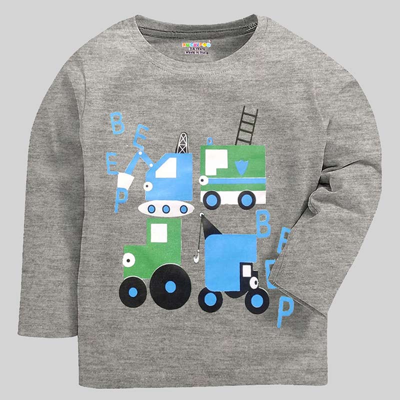 KUCHIPOO Boys Full Sleeves T-Shirts