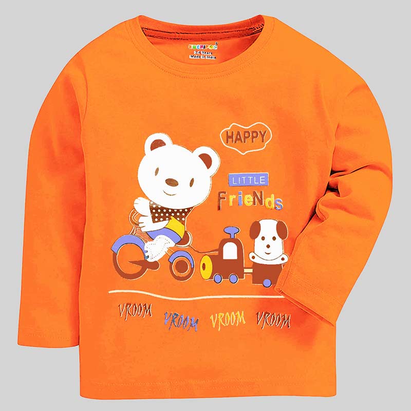 KUCHIPOO Boys Full Sleeves T-Shirts