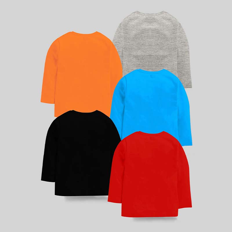 KUCHIPOO Boys Full Sleeves T-Shirts