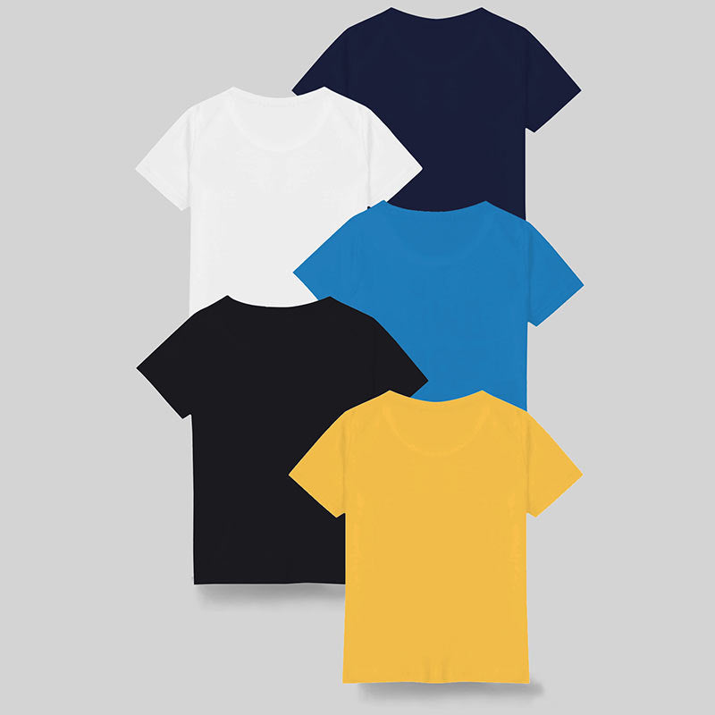 KUCHIPOO Boys Half Sleeves T-Shirts