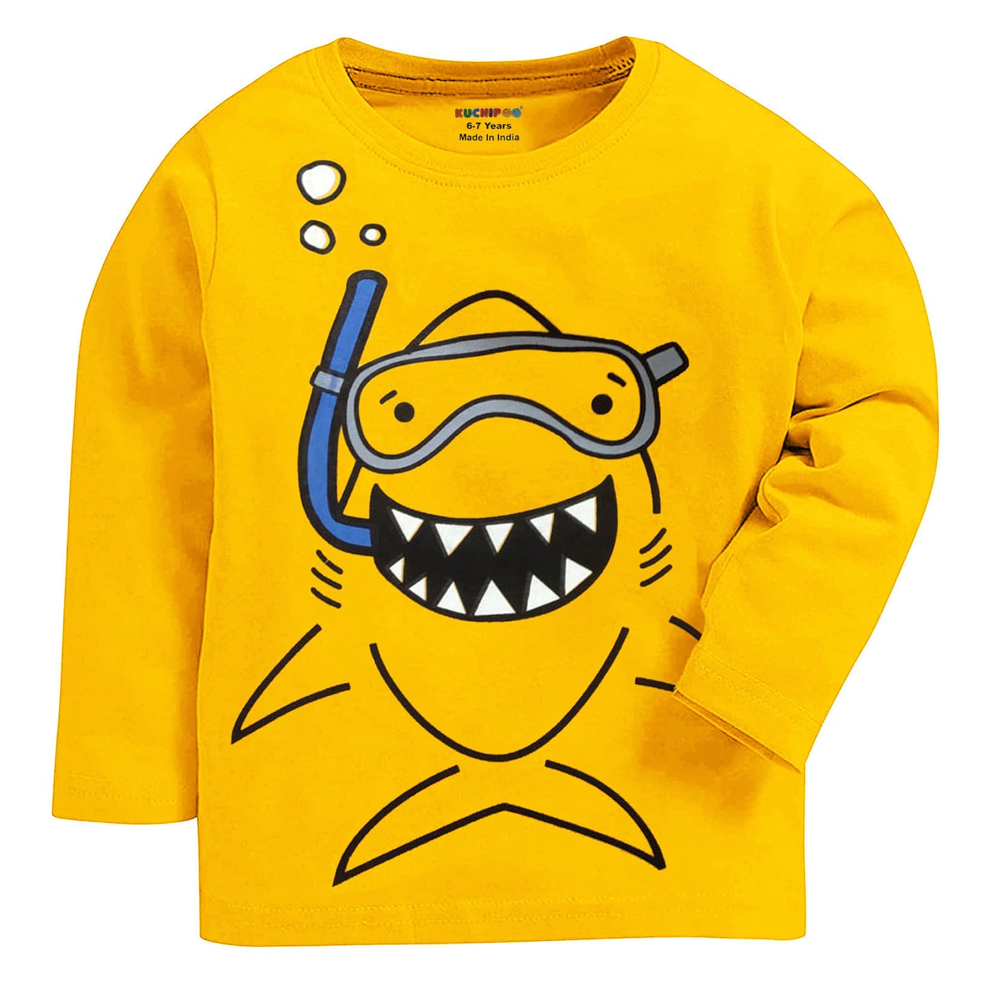 KUCHIPOO Boys Full Sleeves T-Shirts