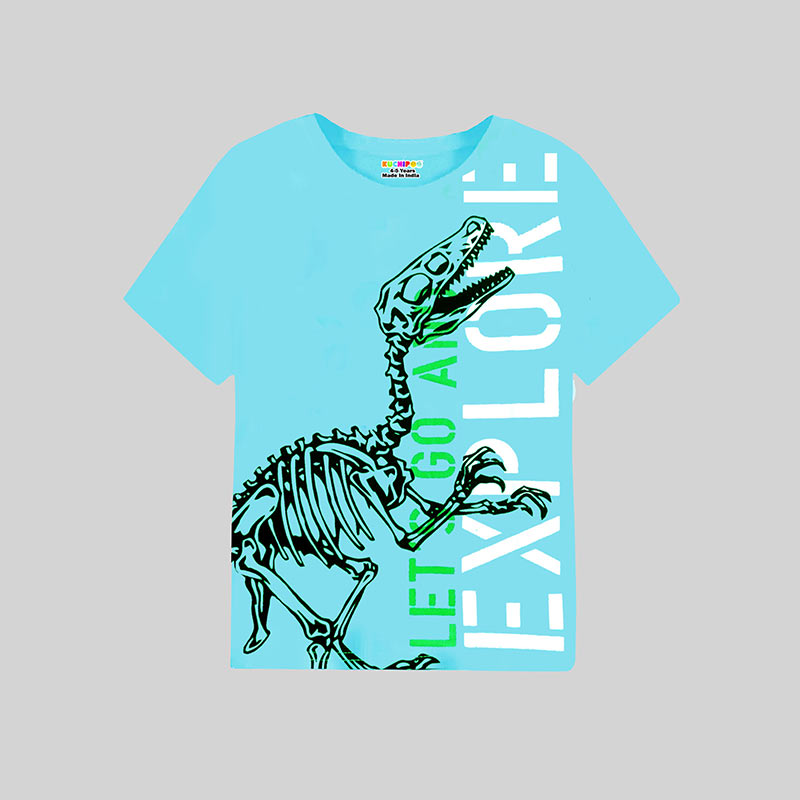 KUCHIPOO Boys Half Sleeves T-Shirts