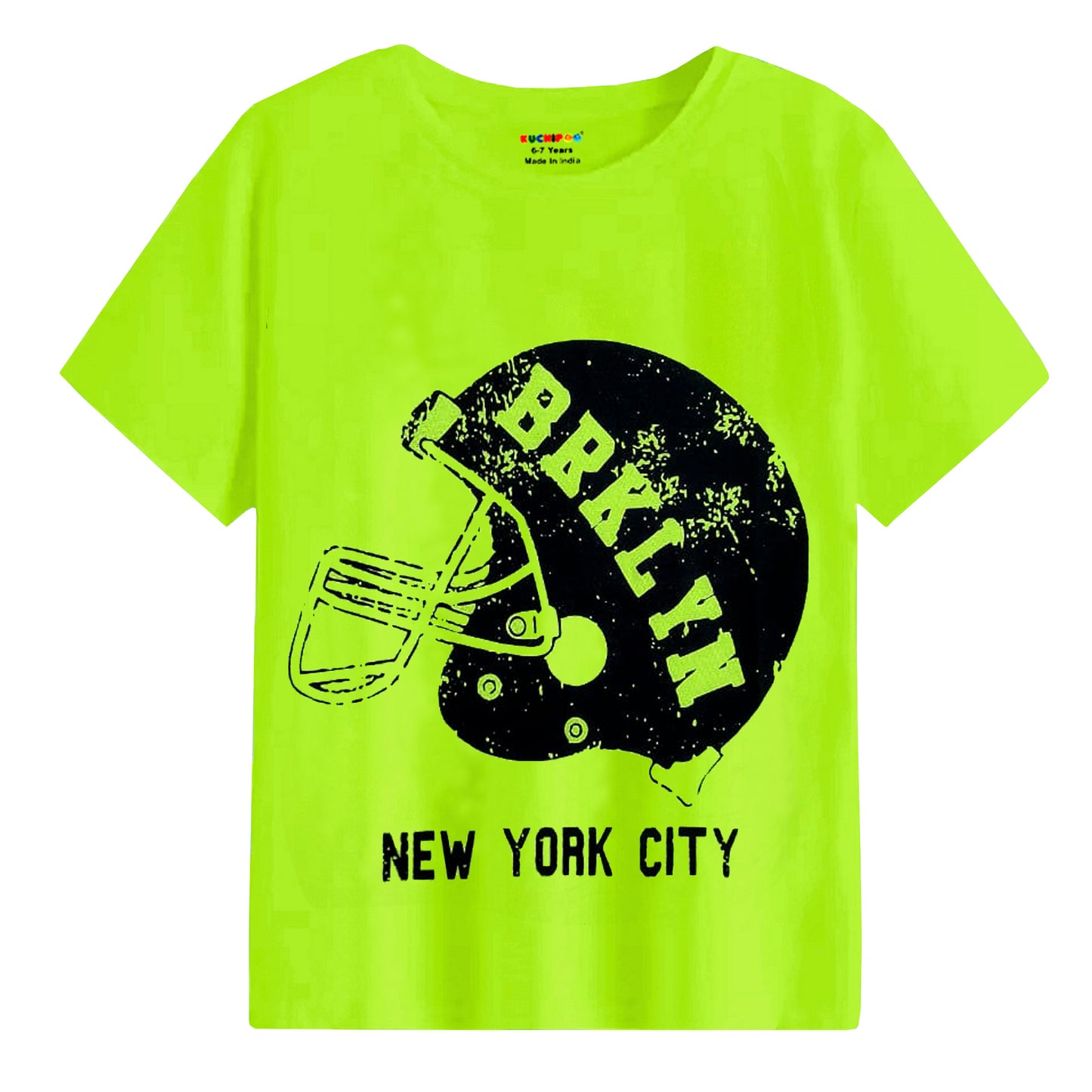 KUCHIPOO Boys Half Sleeves T-Shirts