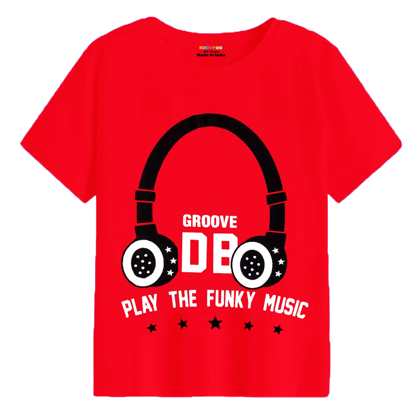 KUCHIPOO Boys Half Sleeves T-Shirts