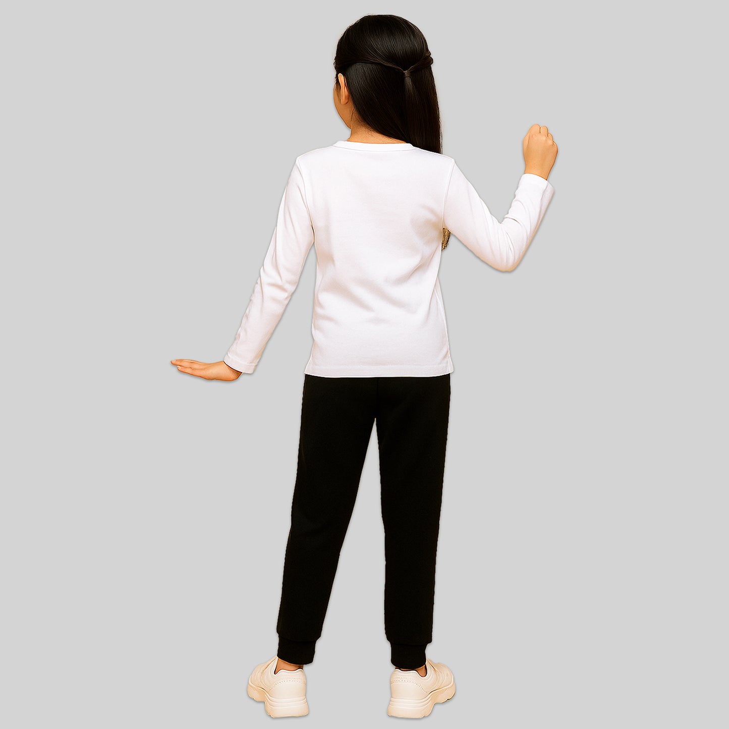 KUCHIPOO  Girls T-Shirts and Trackpants Set