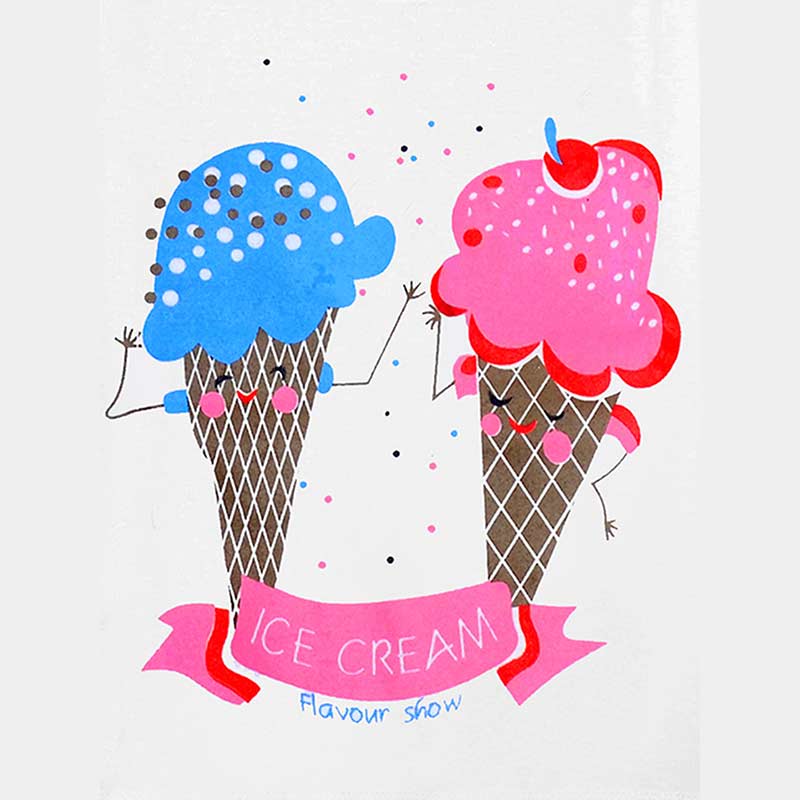 KUCHIPOO Girls Half Sleeves T-Shirts