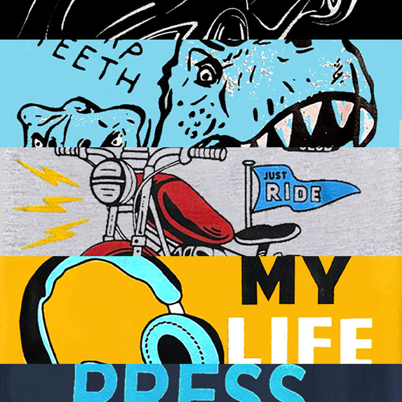 KUCHIPOO Boys Half Sleeves T-Shirts