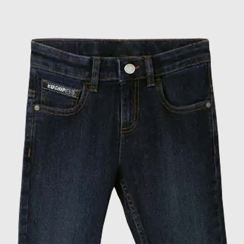 Kuchipoo Boys and Girls Regular Fit Denim Jeans