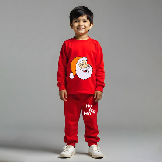 KUCHIPOO Boys and Girls (Santa Claus) Sweatshirt and Track Pants
